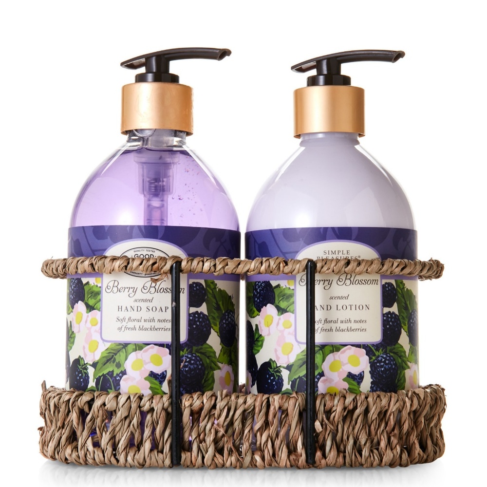 Hand Lotion Hand Soap 2 Piece Berry Blossom Set